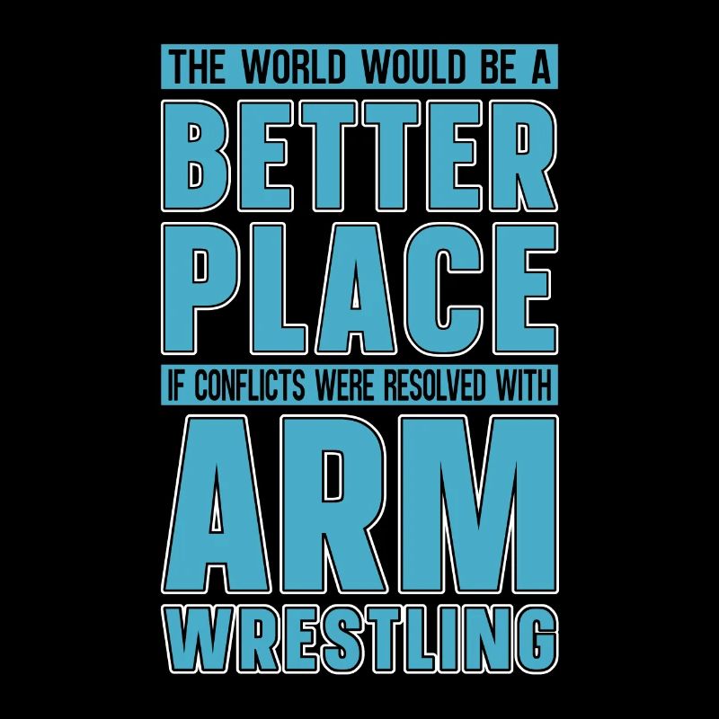 Bras de fer Le monde lutterait lutteur