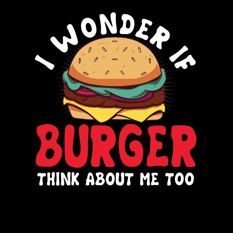 Lustiges Burger Shirt