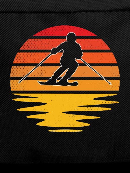 Retro skiing