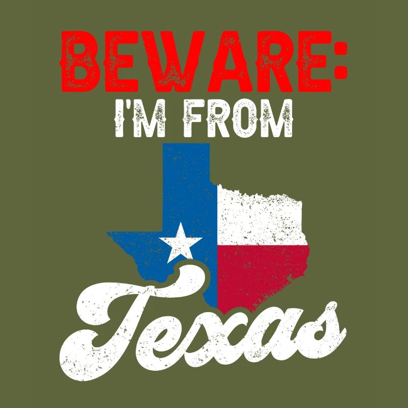 Attention: I come from Texas Texan Texan