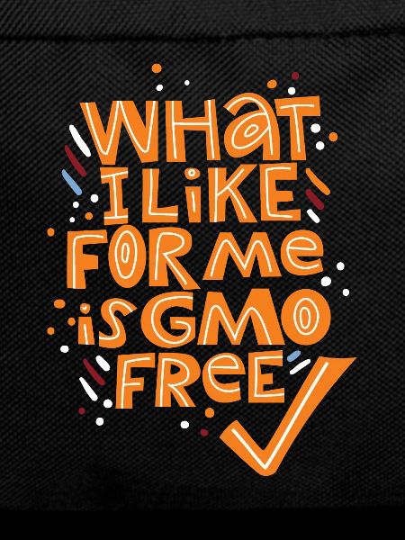 Lebensmittel ohne Gentechnik, GMO-Technik, Spruch