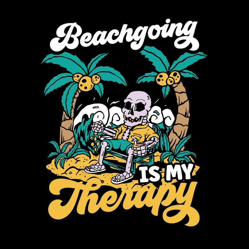 Les vacances à la plage sont ma thérapie Plage de plage