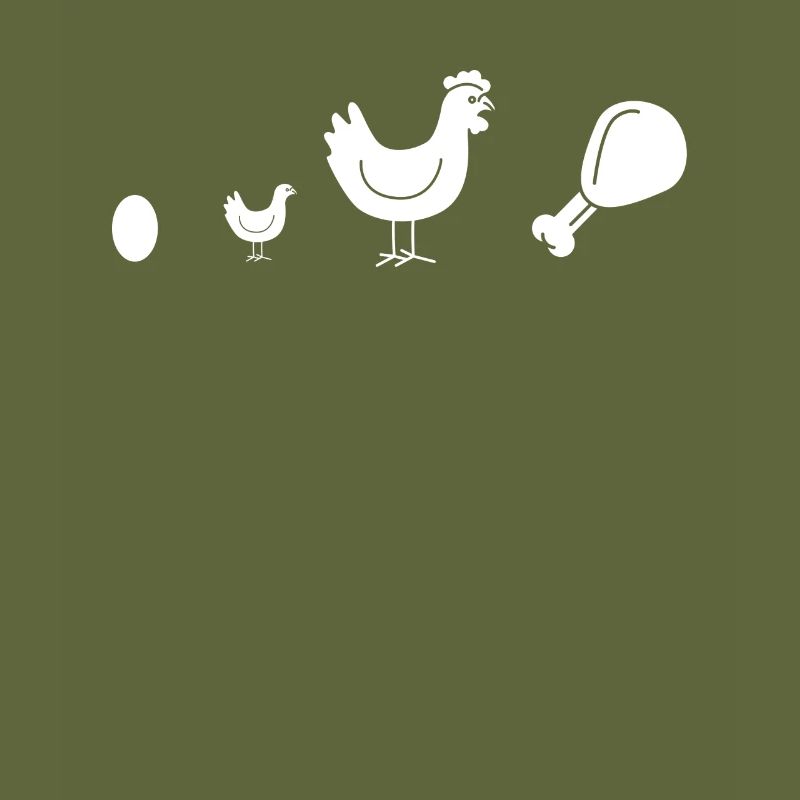 Brathähnchen Evolution