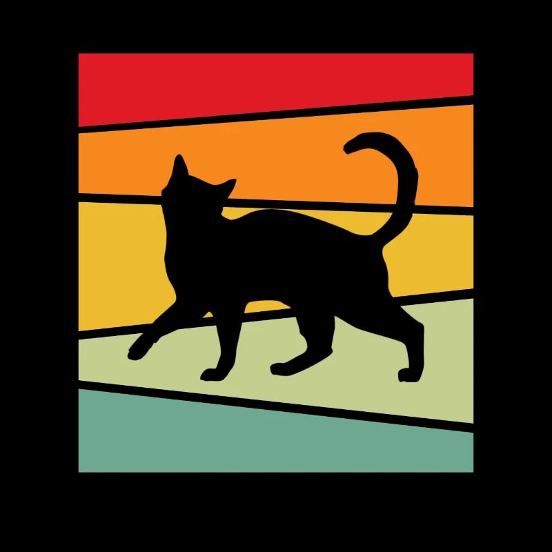 Katze Retro