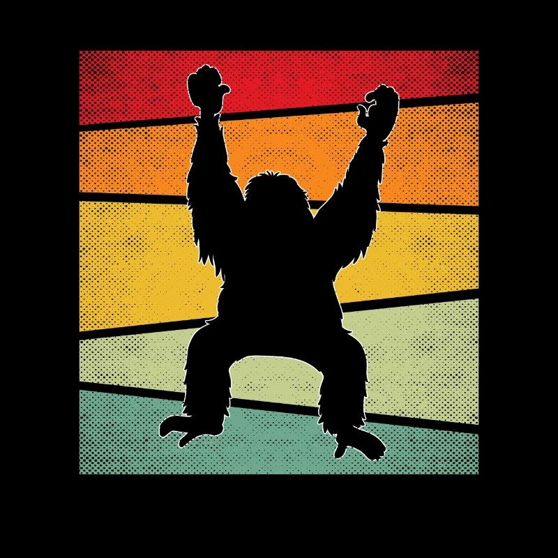 Orangutan Retro