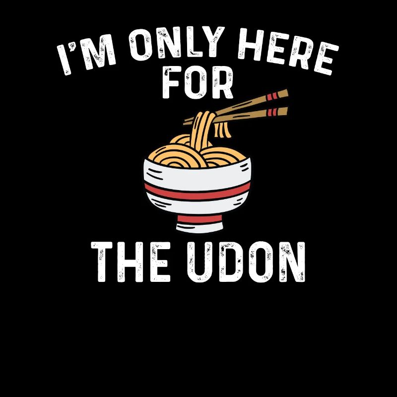Lustiges Udon Nudeln Spruch