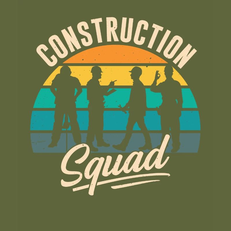 Construction Crew Construction Site Construction Workers Team Teamwork