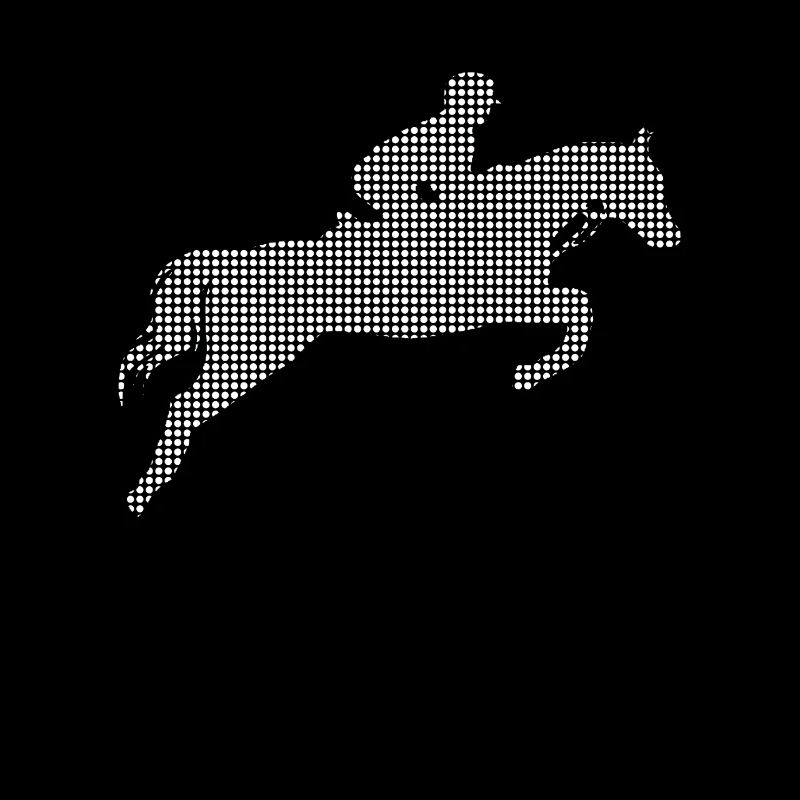 Riding horses