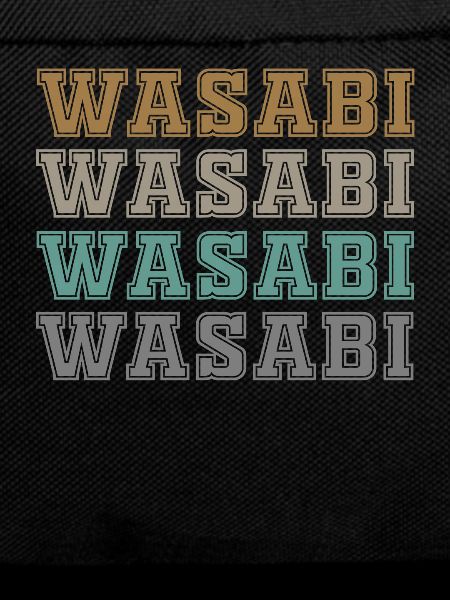 Wasabi lettering