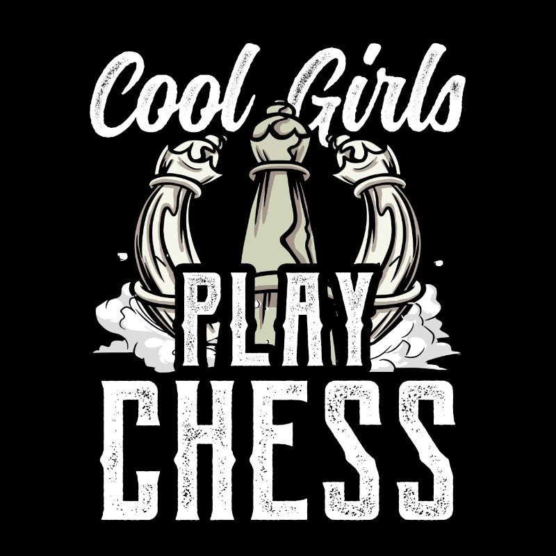 Les filles cool jouent aux échecs