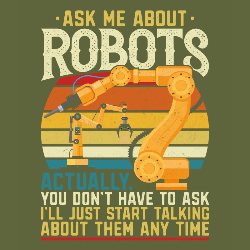 Robot Robotics Engineer Retro