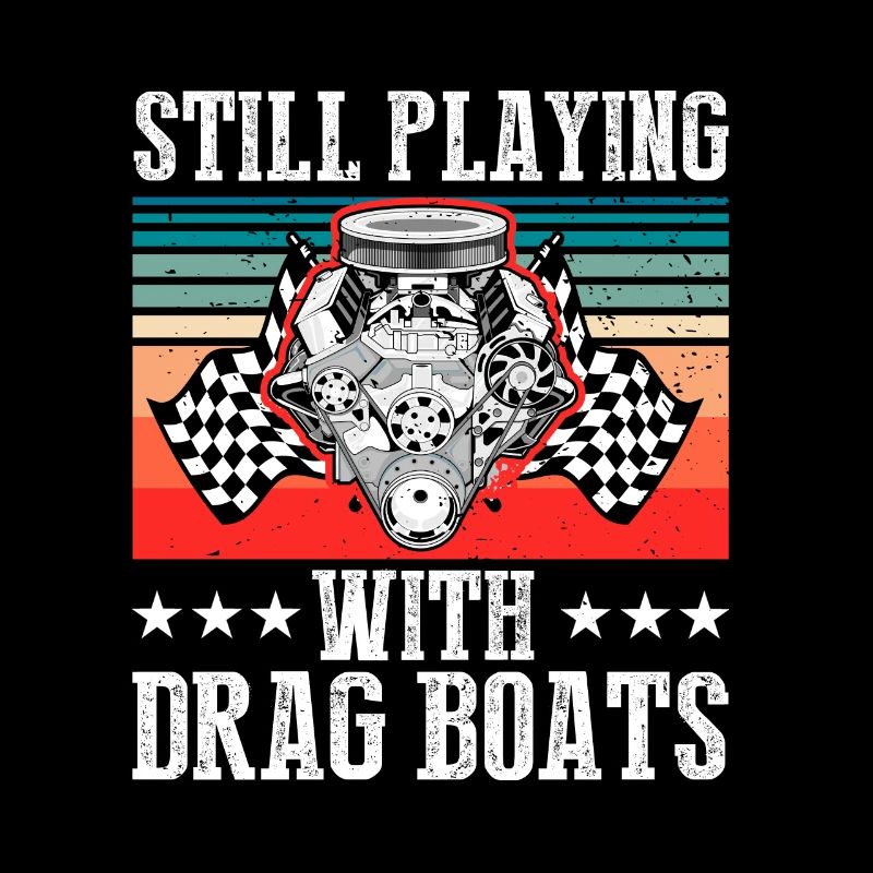 Drag Boot Design für Rennbootfahrer