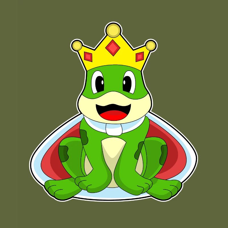 Frog King Crown