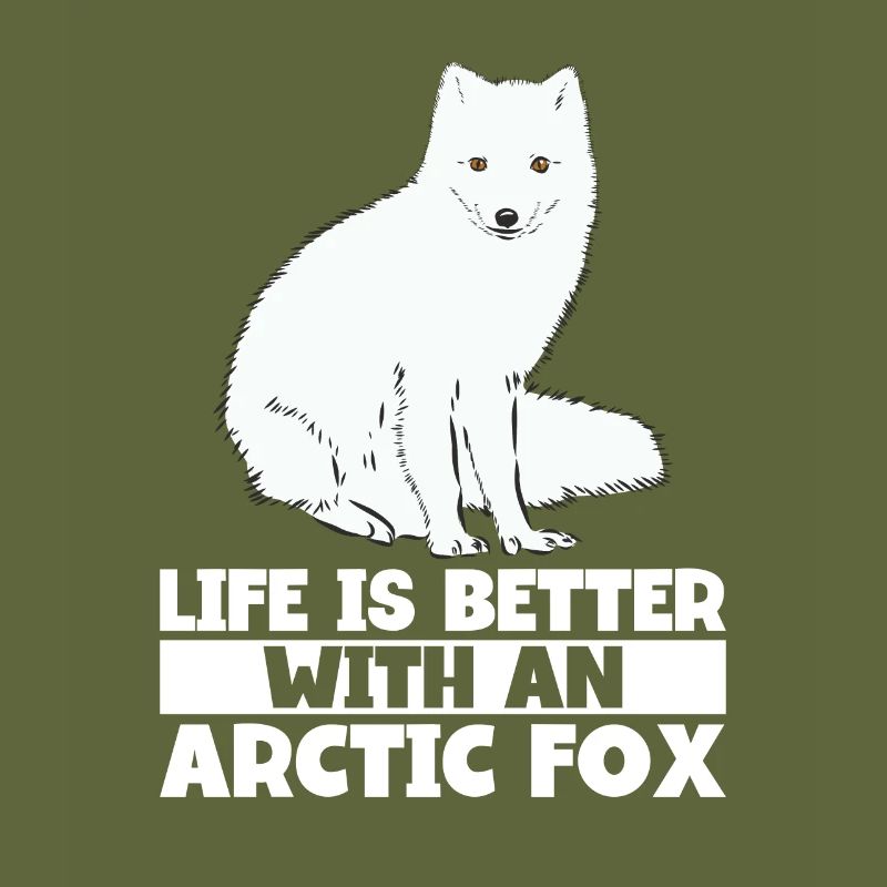 Artic fox lovers from Arctic fox