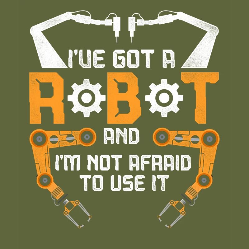 Robot Robotics Engineer Vintage