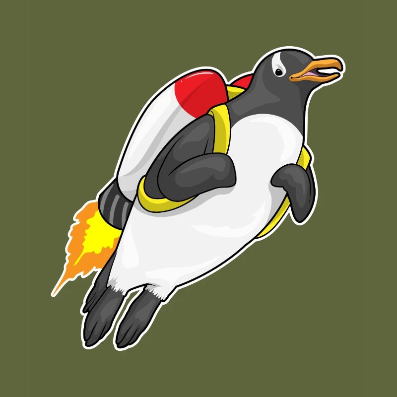 Pinguin Jetpack