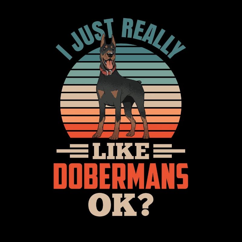 Ich Mag Dobermänner Einfach Sehr Hunde Doberman