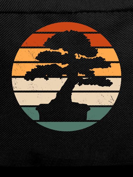 Retro Bonsai Tree Design