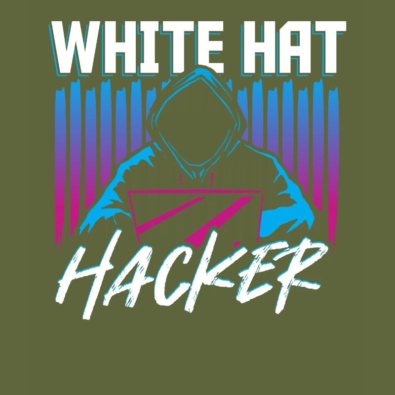 White Hat Hacker Hacking Internet Network