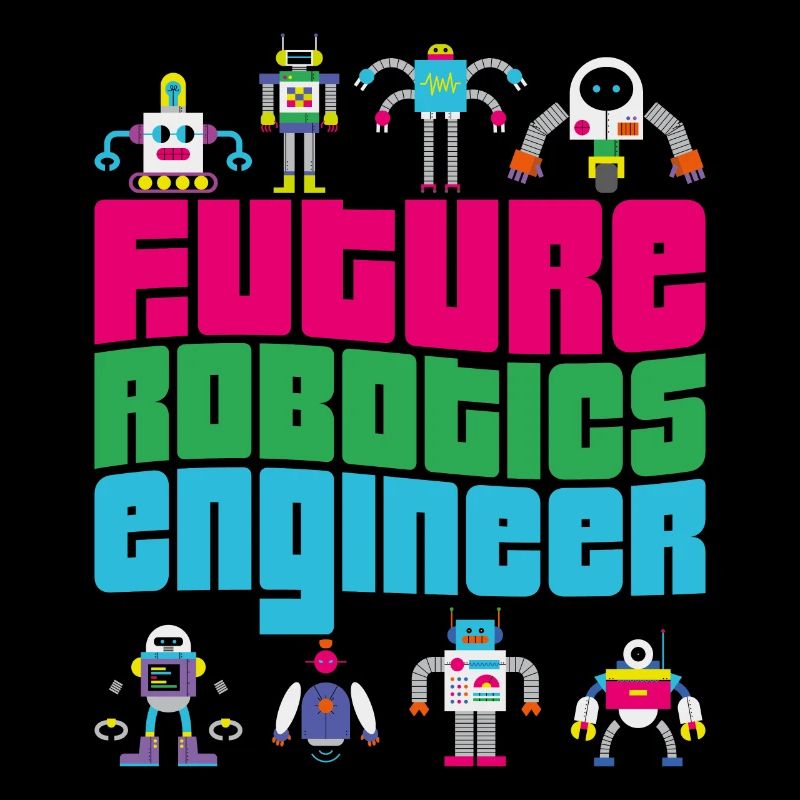 Robot Robotics Engineer Boy Girl