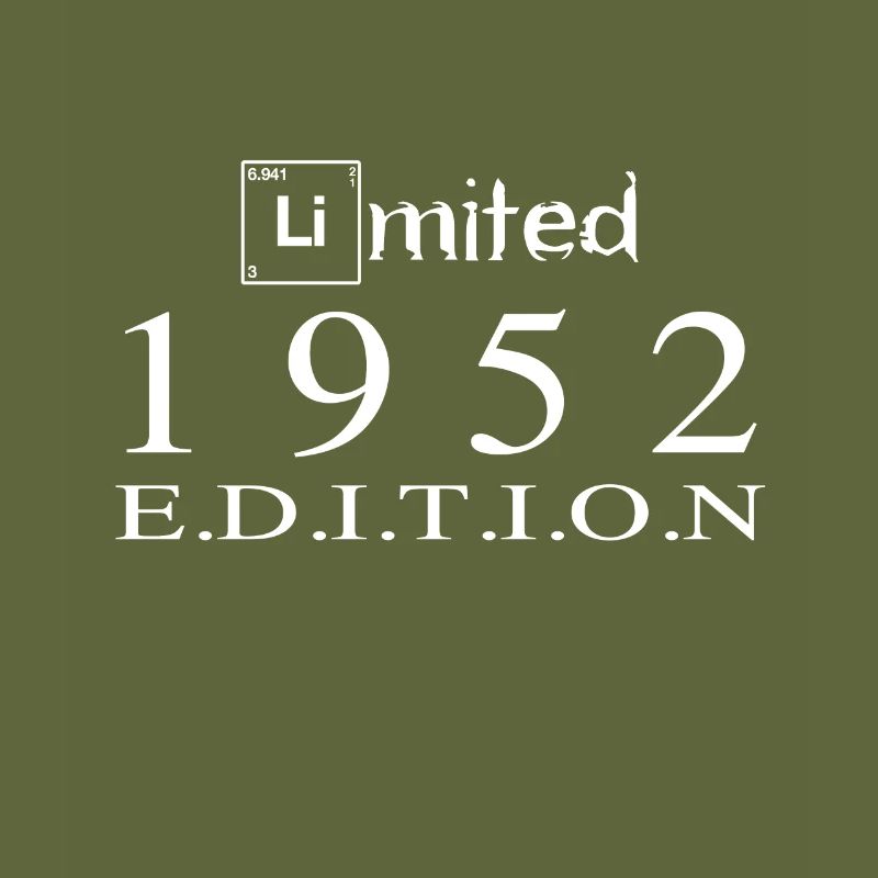 Édition limitée 1952