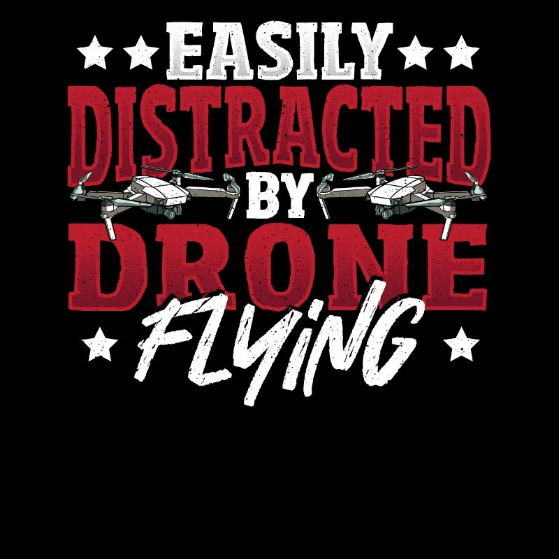 Facilement distrait par un pilote de drone volant