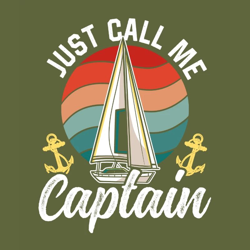 Appelez-moi simplement capitaine bateau nautique