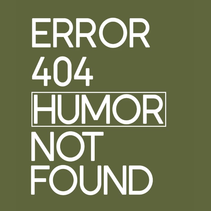 Erreur de code 404 Humour