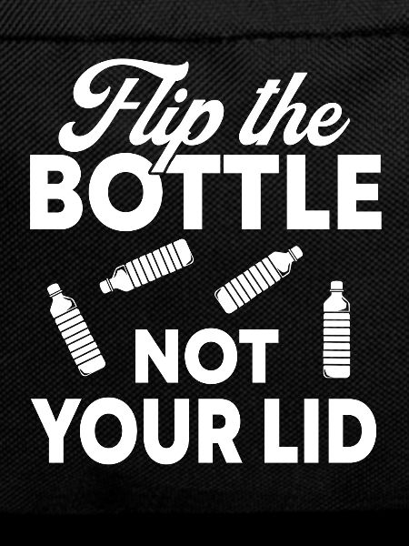 Funny bottle flipping design