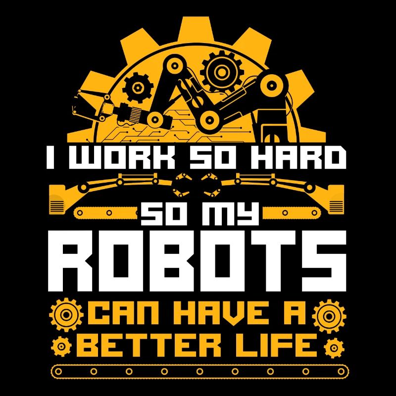 Robot Robotics Engineer Vintage I