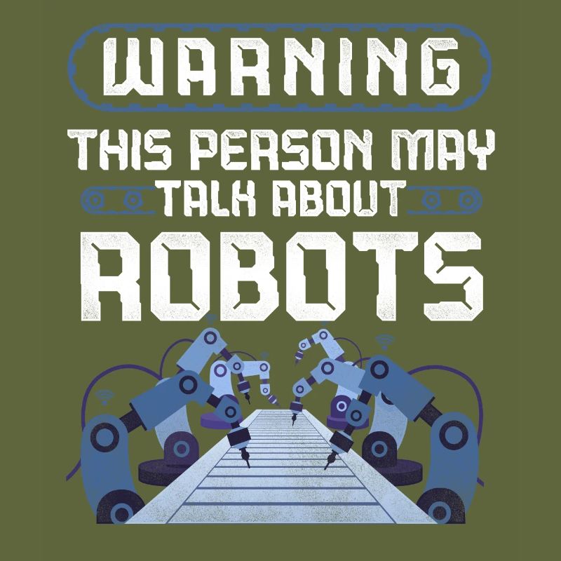 Robot Robotics Engineer Warning