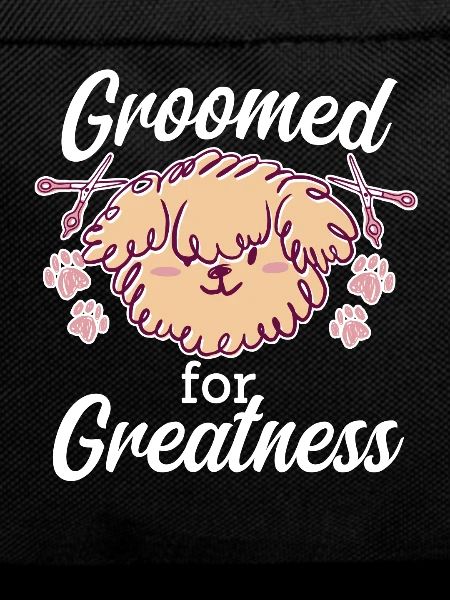 Funny dog groomer design