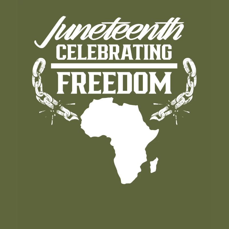 Juneteenth Feier Der Freiheit Afrika 1865 Black