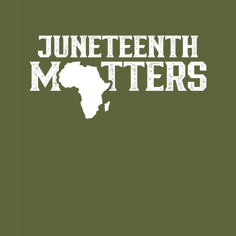 Juneteenth Matters 1865 Afro-Américain noir