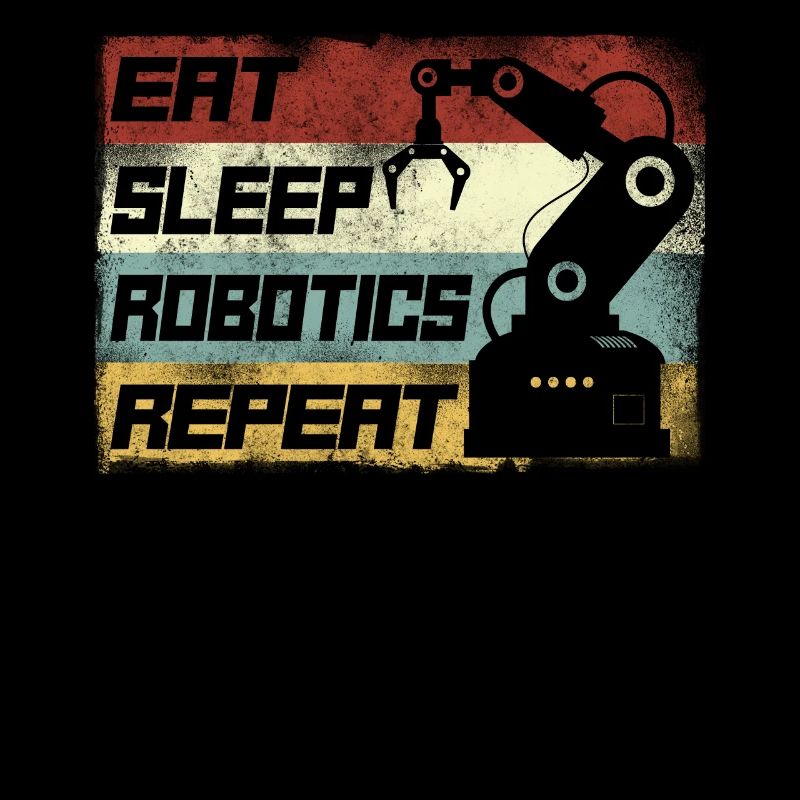 Robot Robotics Engineer Retro