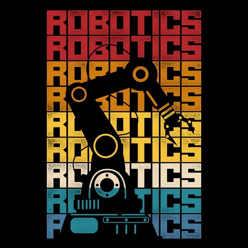 Robot Robotics Engineer Retro