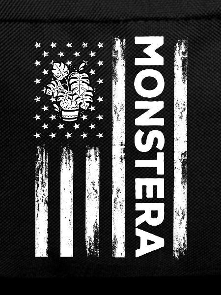 USA Flag Monstera Plant