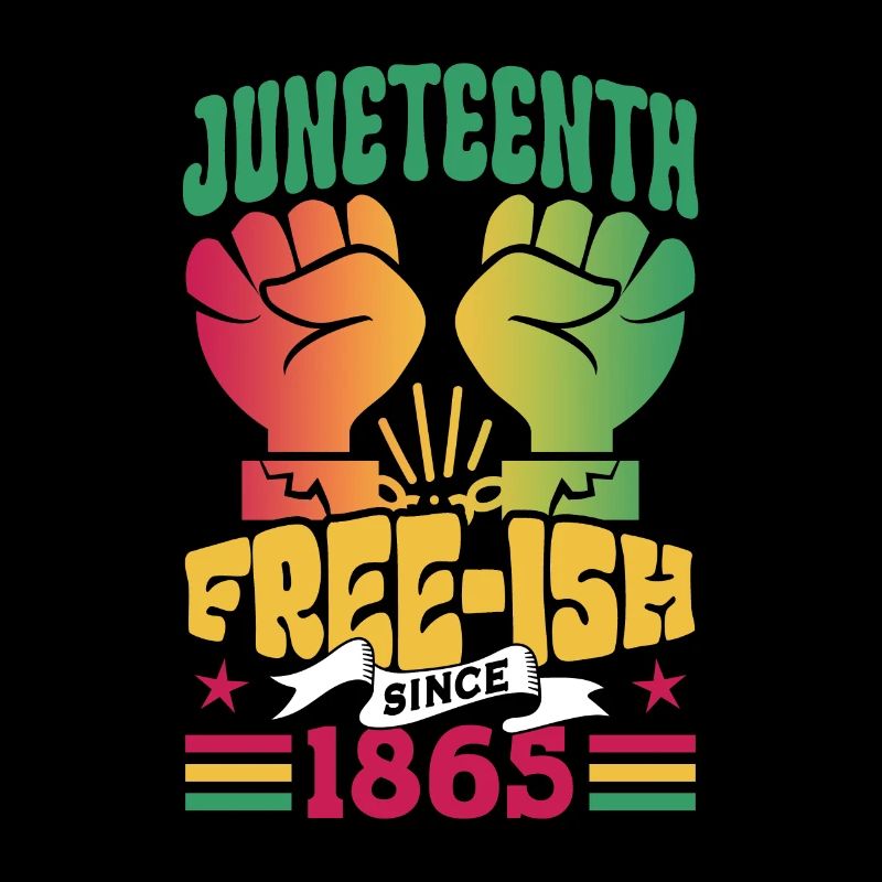 Juneteenth Free Ish Seit 1865 Afrika Black