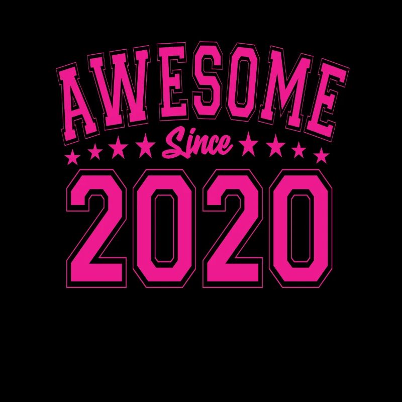 Awesome Since 2020 Geburtstag 2020 Vintage 2020