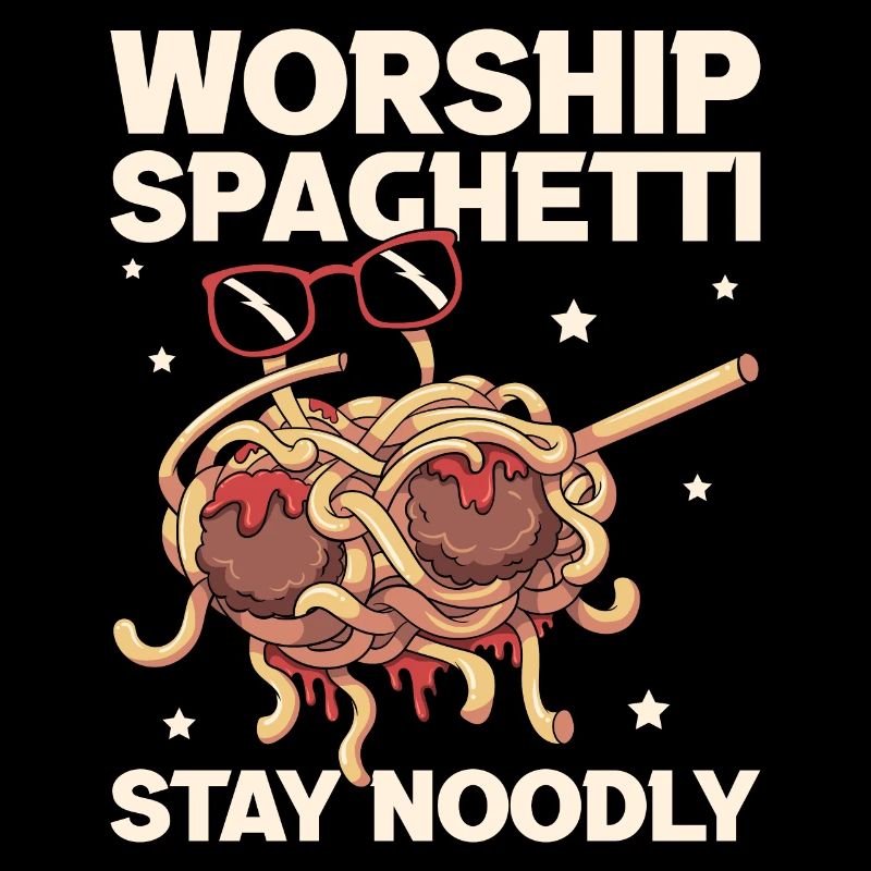Dabbing Flying Spaghetti Monsters Pastafarian