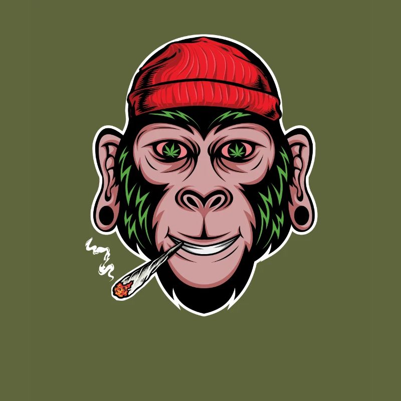 Singe lapidé