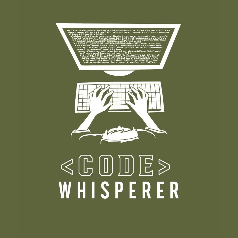 Code Flüsterer Programmierer Coding Coder