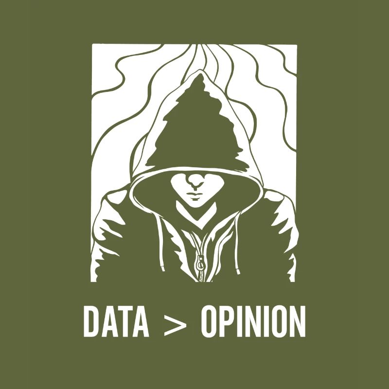 Data > Opinion Coding Code Coder Programmierer