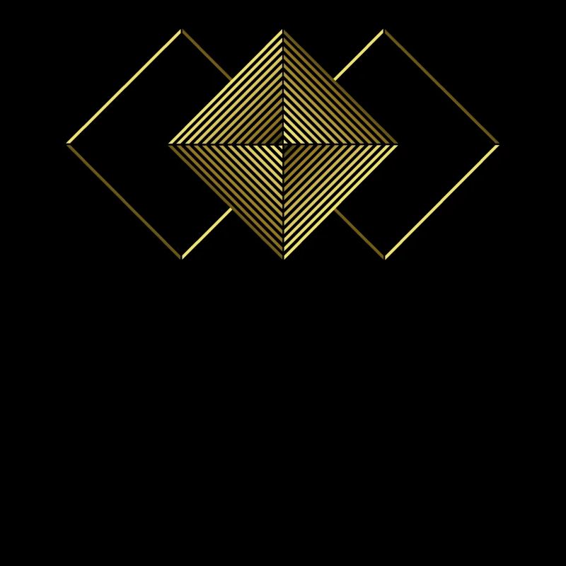 Square triangles - graphic - graphic design