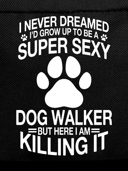 Funny Dog Walker Design