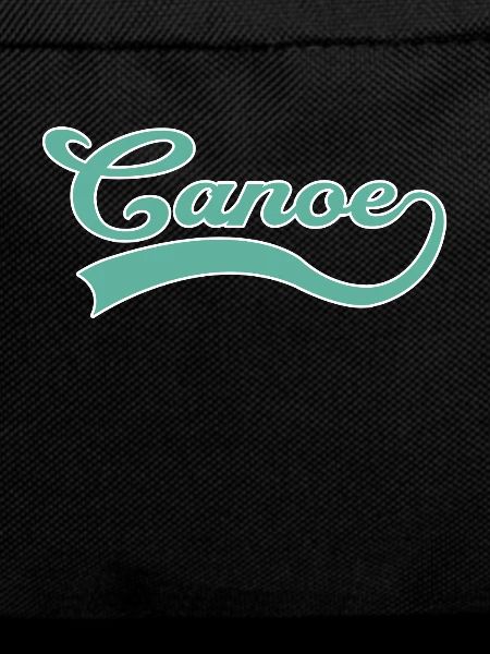 Canoe Canoeing lettering