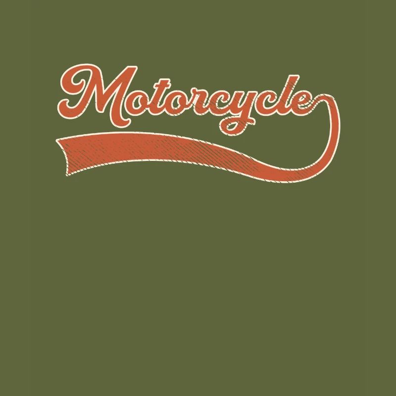 Motorcycle lettering