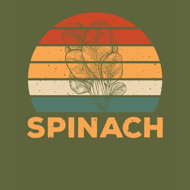 Retro Spinach Design