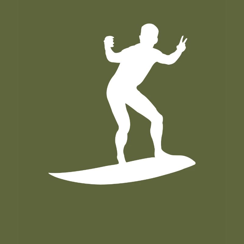 Surfer Silhouette