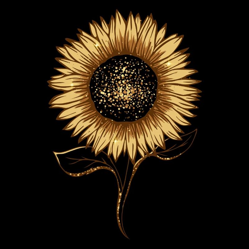 Boujee Aesthetic Sunflower Bougie